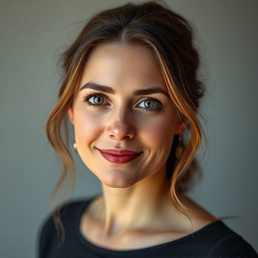 Portrait of Anya Petrova, founder and lead audio engineer at Aetheria Soundscapes