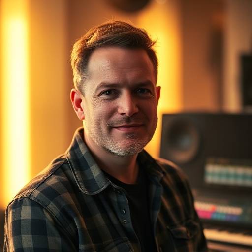 Portrait of Ben Carter, audio engineer and producer at Aetheria Soundscapes